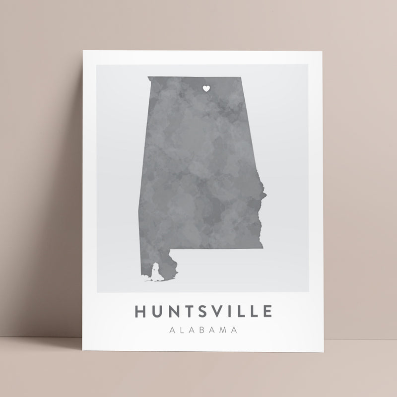 map of huntsville