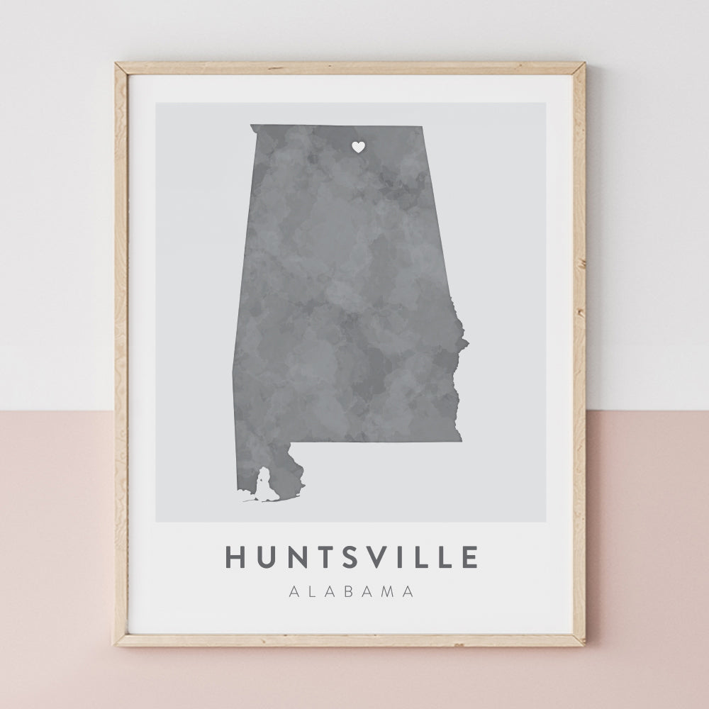 map of huntsville alabama