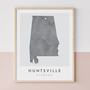 map of huntsville alabama