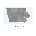 Load image into Gallery viewer, Iowa City, Iowa Map | Backstory Map Co.

