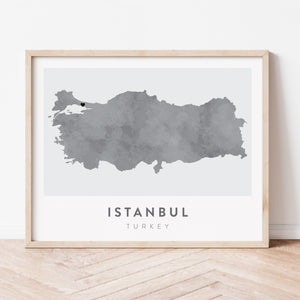 Istanbul, Turkey Map | Backstory Map Co.