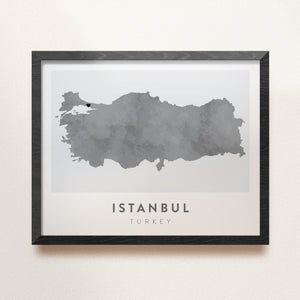 Istanbul, Turkey Map | Backstory Map Co.