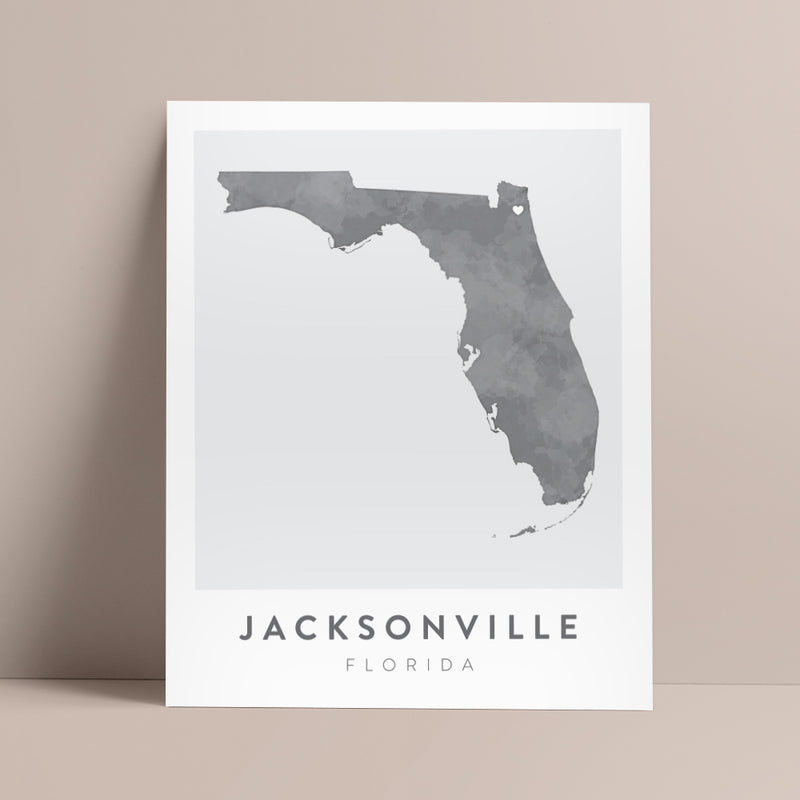map of jacksonville florida
