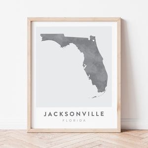 jacksonville florida map