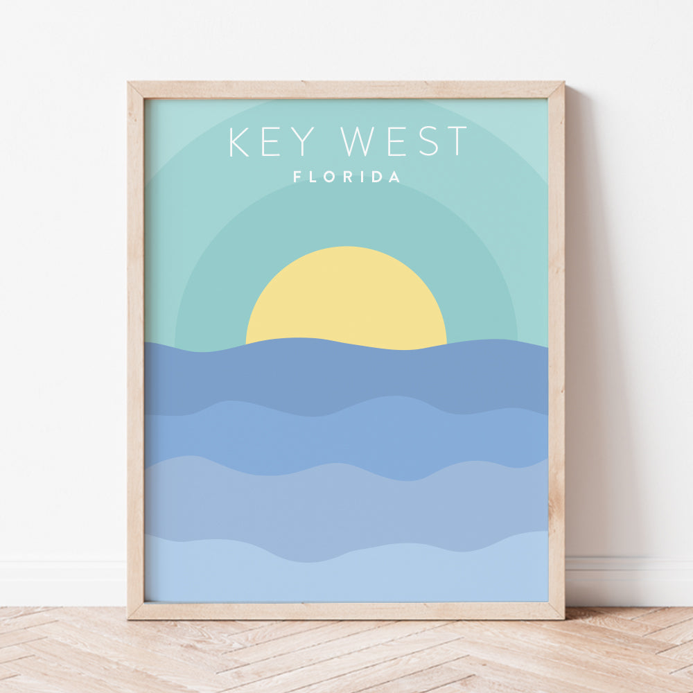 key west florida poster