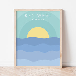 key west florida poster
