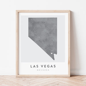 las vegas map