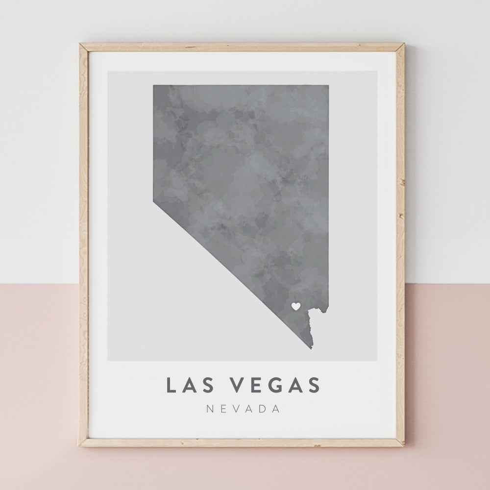 las vegas nevada map