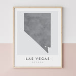 Load image into Gallery viewer, Las Vegas, Nevada Map | Backstory Map Co.

