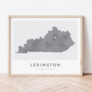 Lexington, Kentucky Map | Backstory Map Co.