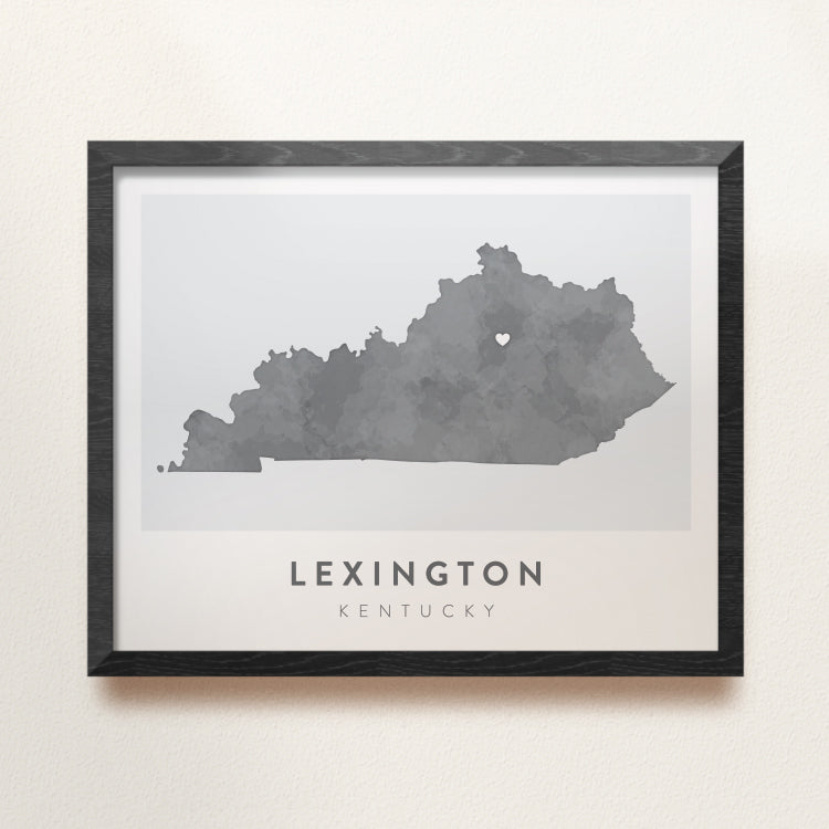 Lexington, Kentucky Map | Backstory Map Co.
