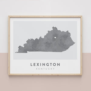 Lexington, Kentucky Map | Backstory Map Co.