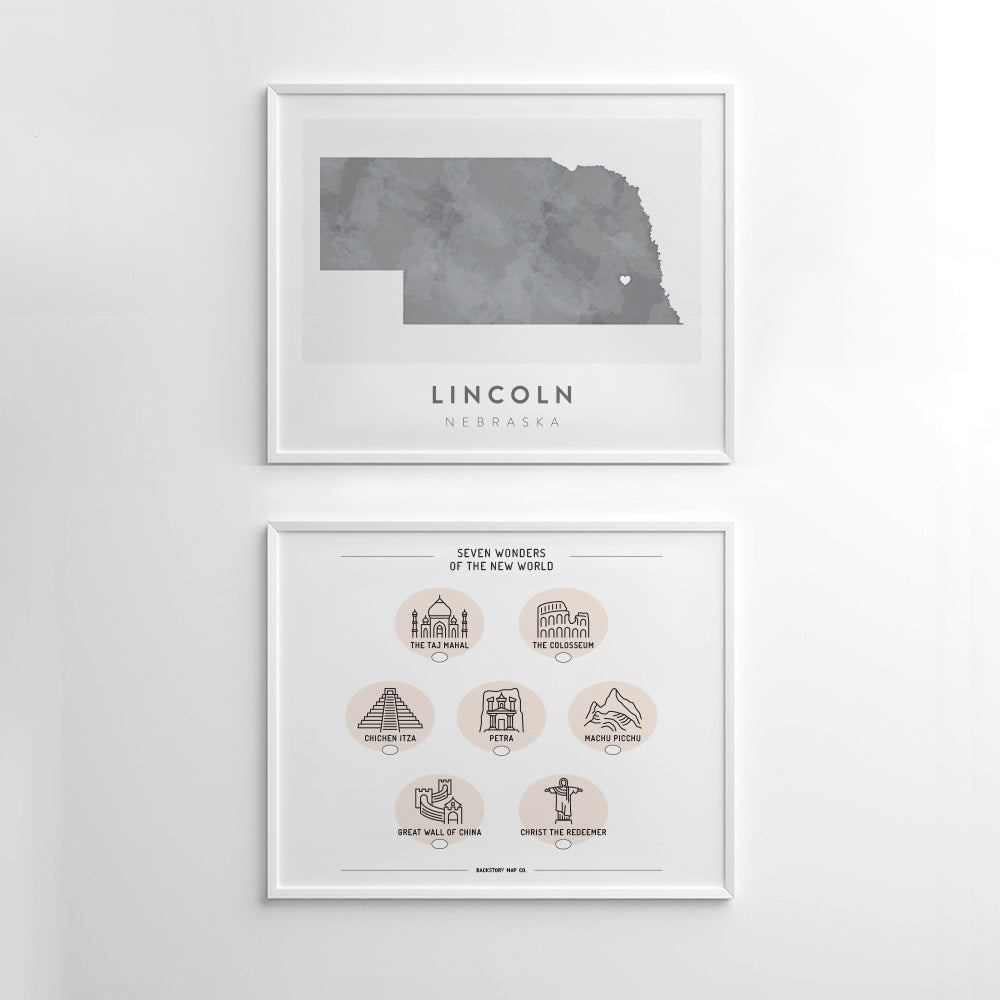 university of nebraska wall art