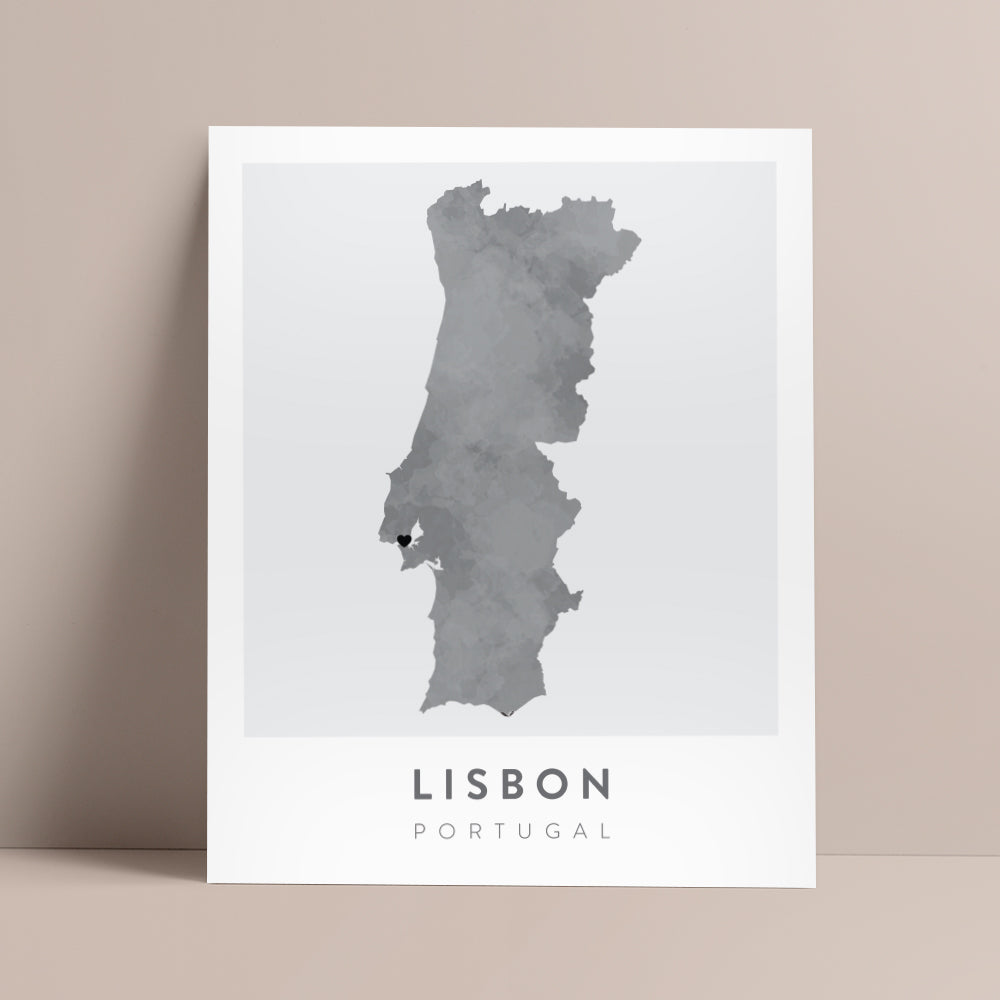 map of lisbon portugal