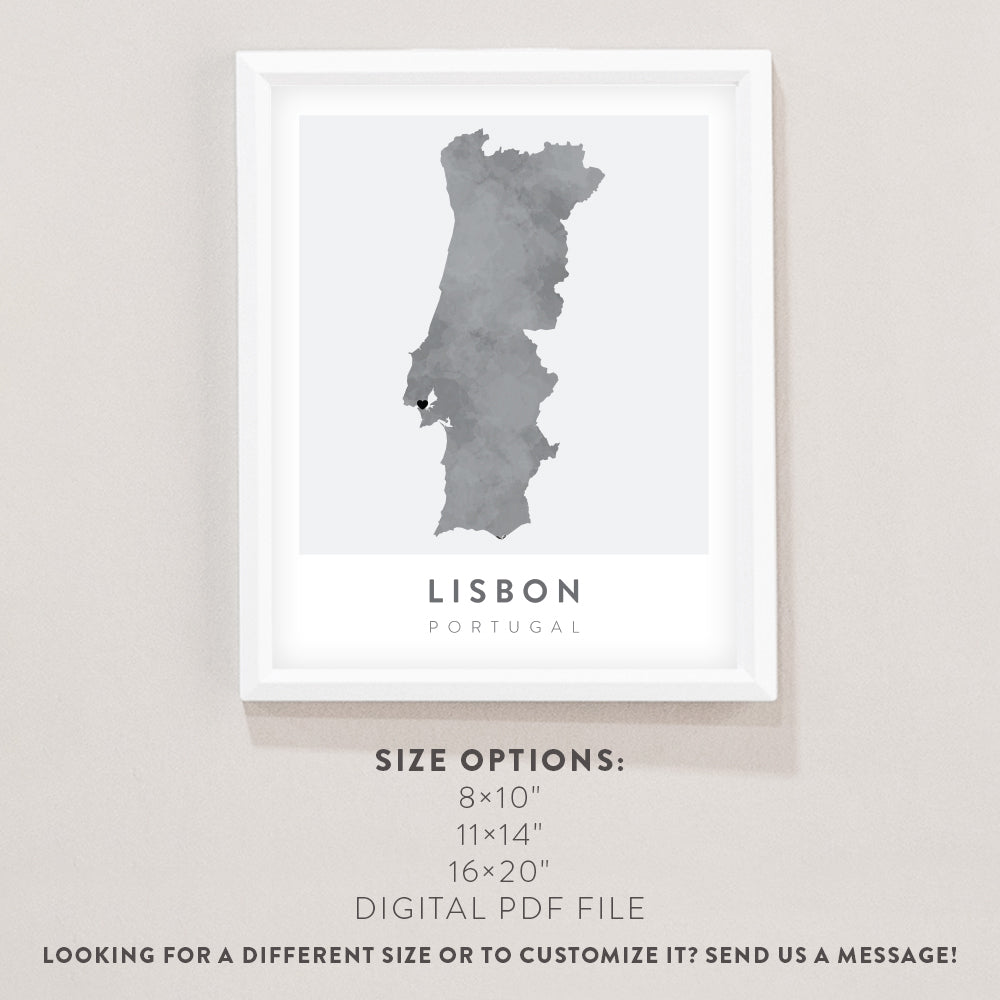 lisbon portugal poster