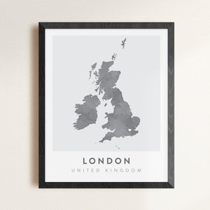 London, United Kingdom Map | Backstory Map Co.