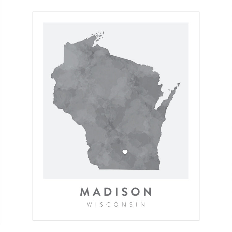 Madison, Wisconsin Map | Backstory Map Co.