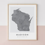 Load image into Gallery viewer, Madison, Wisconsin Map | Backstory Map Co.
