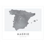 Load image into Gallery viewer, Madrid, Spain Map | Backstory Map Co.
