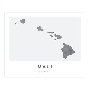 Maui, Hawaii Map | Backstory Map Co.
