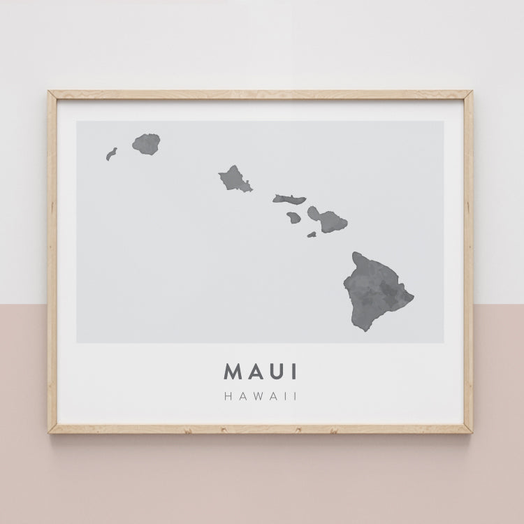 Maui, Hawaii Map | Backstory Map Co.