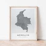 Load image into Gallery viewer, Medellín, Colombia Map | Backstory Map Co.
