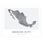 Load image into Gallery viewer, Mexico City, Mexico Map | Backstory Map Co.
