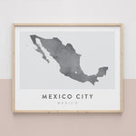 Load image into Gallery viewer, Mexico City, Mexico Map | Backstory Map Co.
