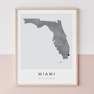 miami florida wall art
