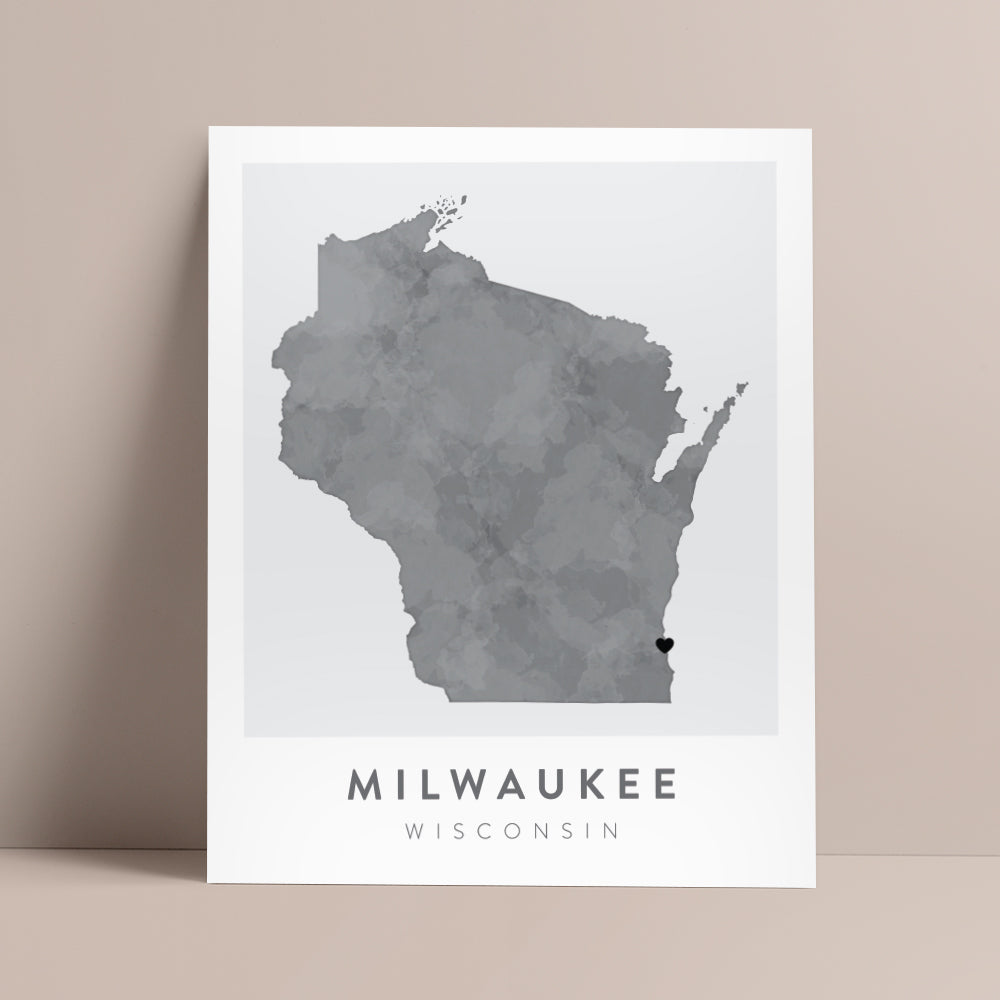 map of milwaukee wisconsin