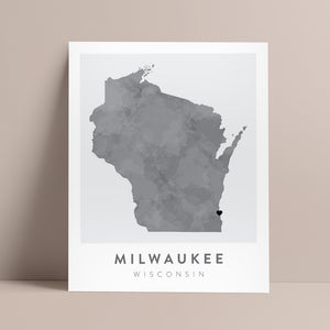 map of milwaukee wisconsin