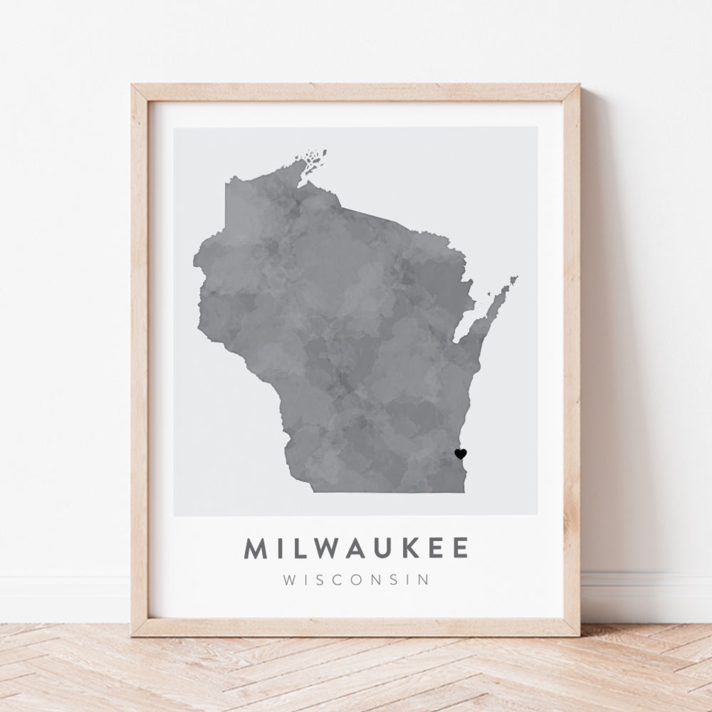 milwaukee wisconsin map
