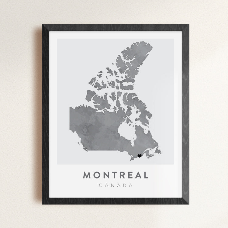 Montreal, Canada Map | Backstory Map Co.