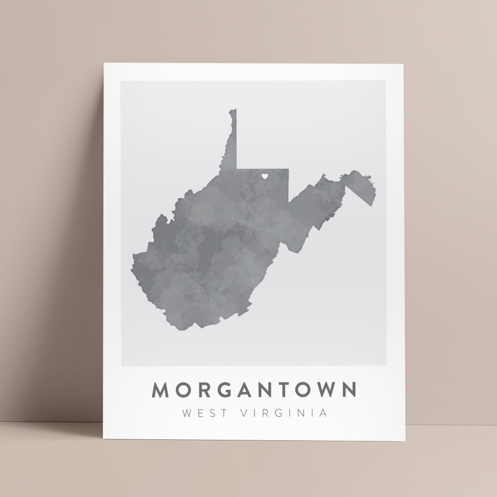 map of morgantown