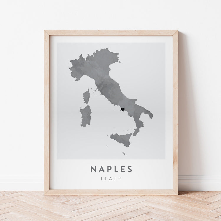 Naples, Italy Map | Backstory Map Co.