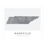 Load image into Gallery viewer, Nashville, Tennessee Map | Backstory Map Co.
