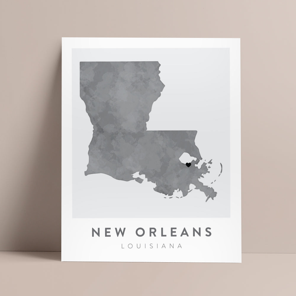map of new orleans