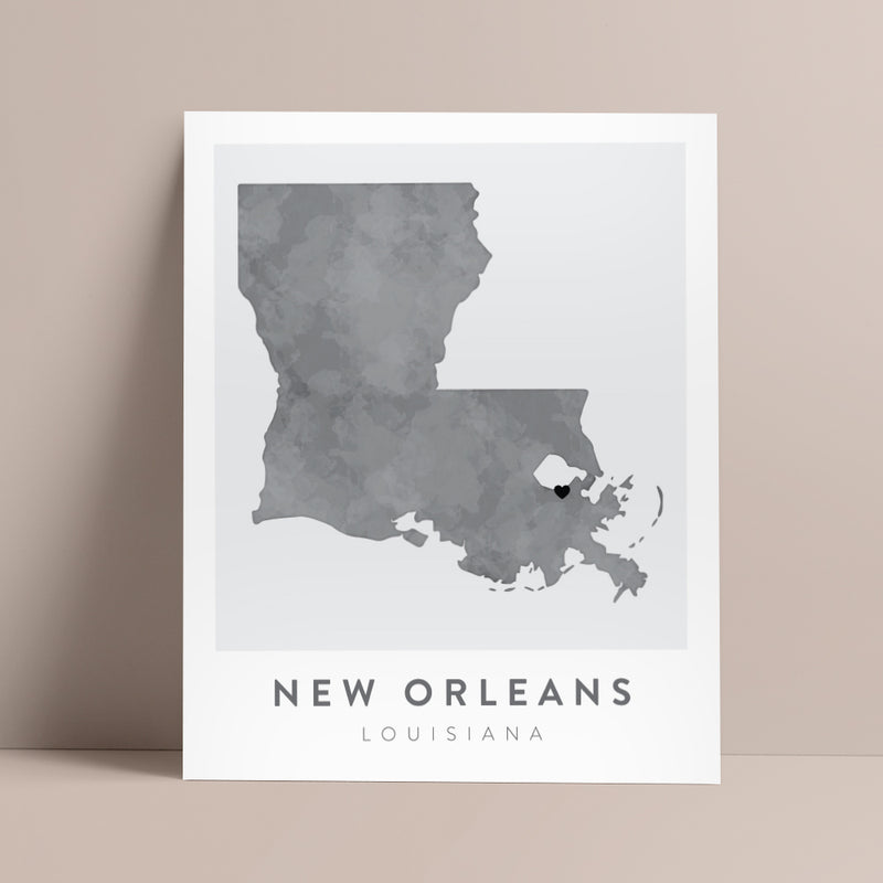 map of new orleans
