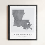 Load image into Gallery viewer, New Orleans, Louisiana Map | Backstory Map Co.
