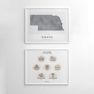 university of nebraska wall art