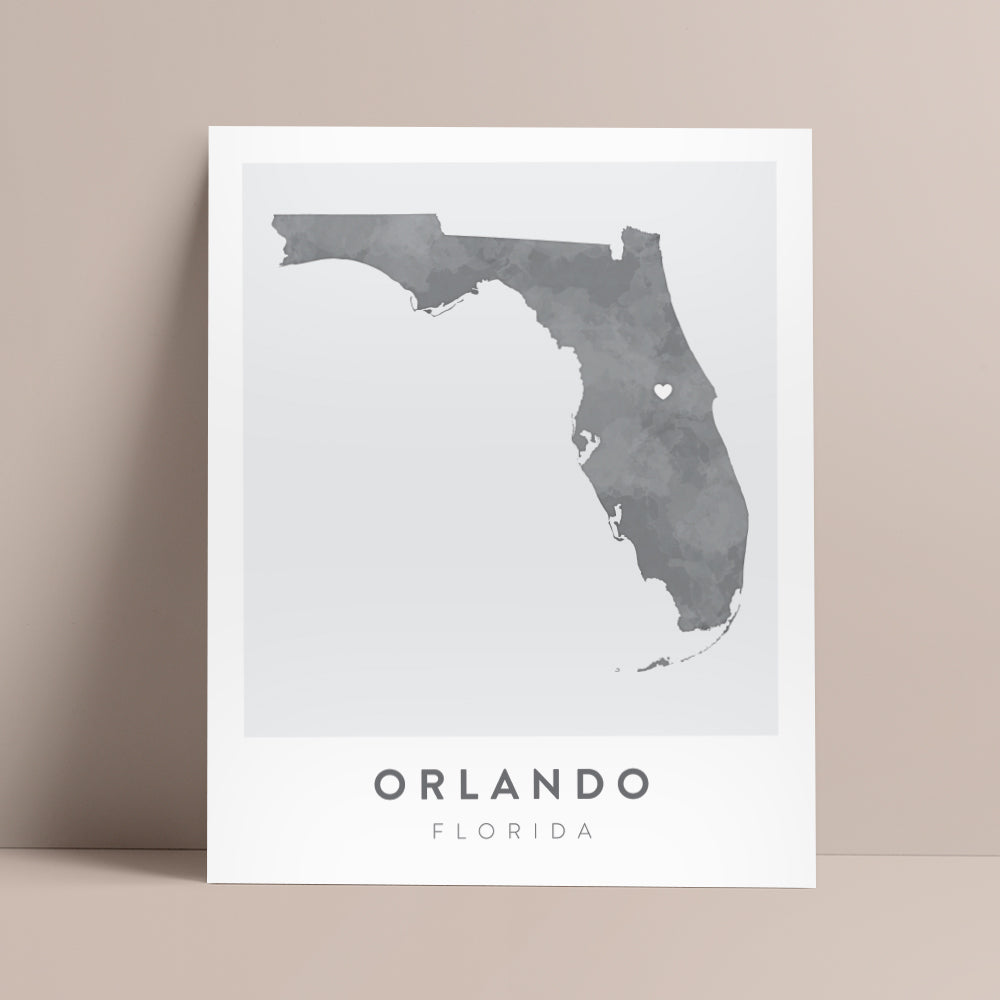 map of orlando