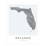 Load image into Gallery viewer, Orlando, Florida Map | Backstory Map Co.
