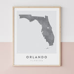 Load image into Gallery viewer, Orlando, Florida Map | Backstory Map Co.
