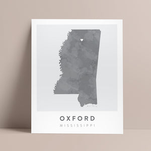 map of oxford mississippi