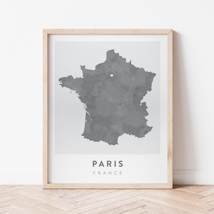 Paris, France Map | Backstory Map Co.