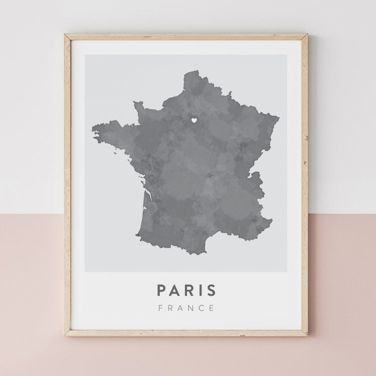 Paris, France Map | Backstory Map Co.