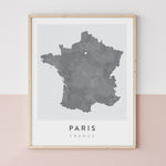 Load image into Gallery viewer, Paris, France Map | Backstory Map Co.

