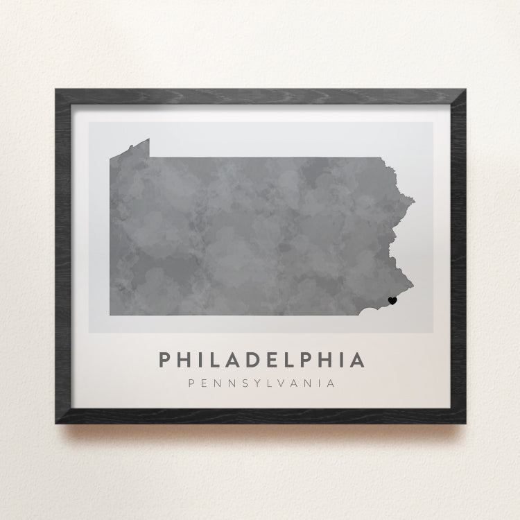 Philadelphia, Pennsylvania Map | Backstory Map Co.