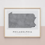 Load image into Gallery viewer, Philadelphia, Pennsylvania Map | Backstory Map Co.
