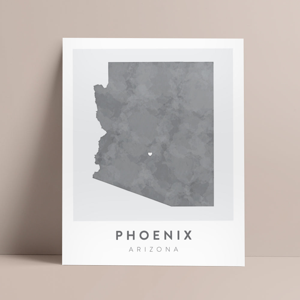 map of phoenix